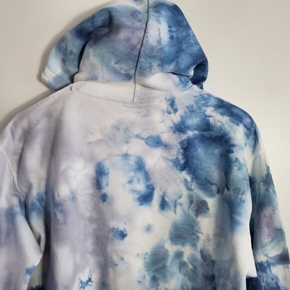 Clouds on High Custom Tie-dye Sweatshirt or Hoodie - Picture 4 of 9